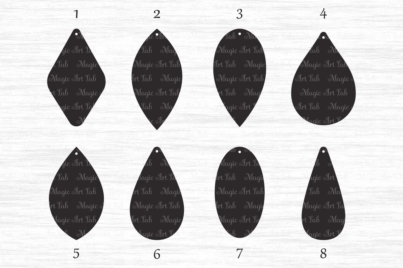 Free Printable Earring Template Printable Word Searches