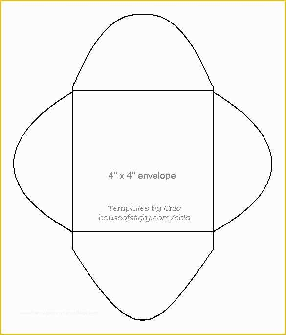 Free Printable Envelope Templates Of Small Envelope Templates 9 Free 