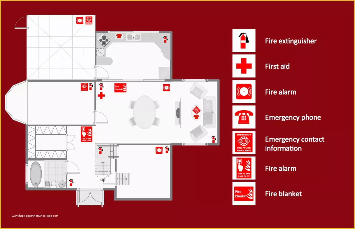 Free Printable Fire Escape Plan Template Of Fire And Emergency Plans 