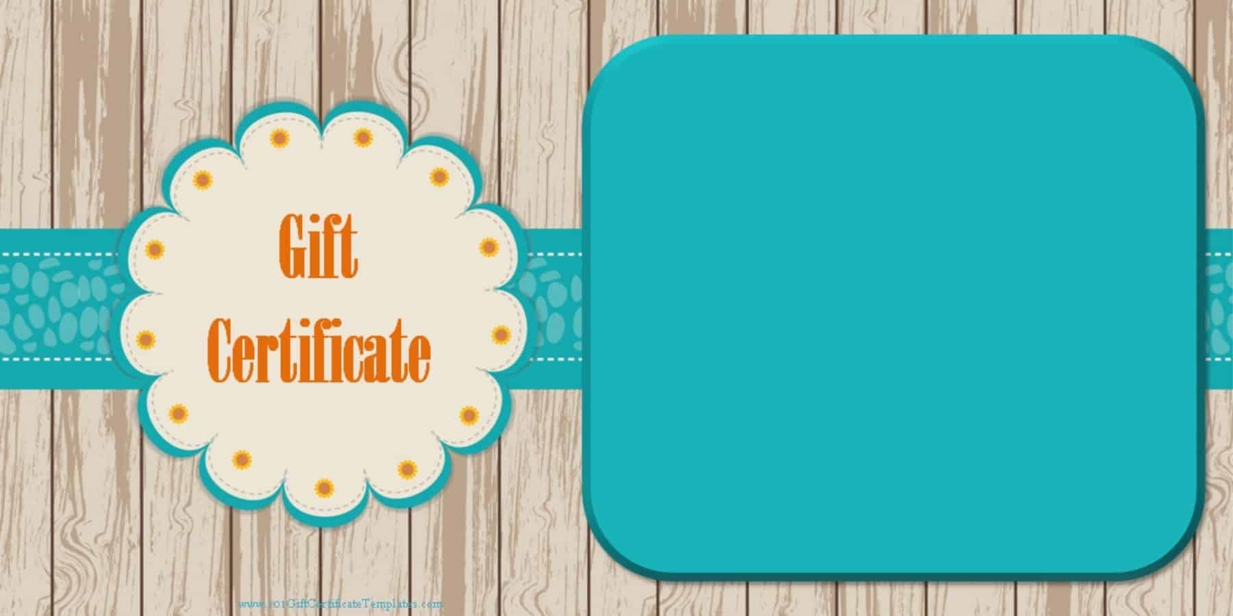 FREE Printable Gift Certificate Templates Customize Then Print