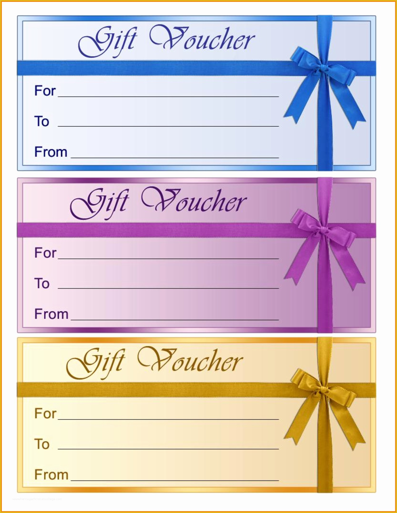 Free Printable Gift Certificates Templates Of Create Your Own Gift 