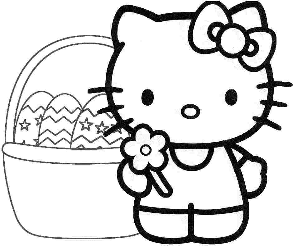 Free Printable Hello Kitty Coloring Pages Coloring Home