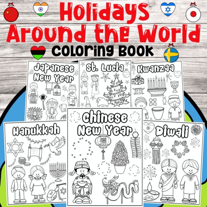 Free Printable Holiday Coloring Pages The Typical Mom