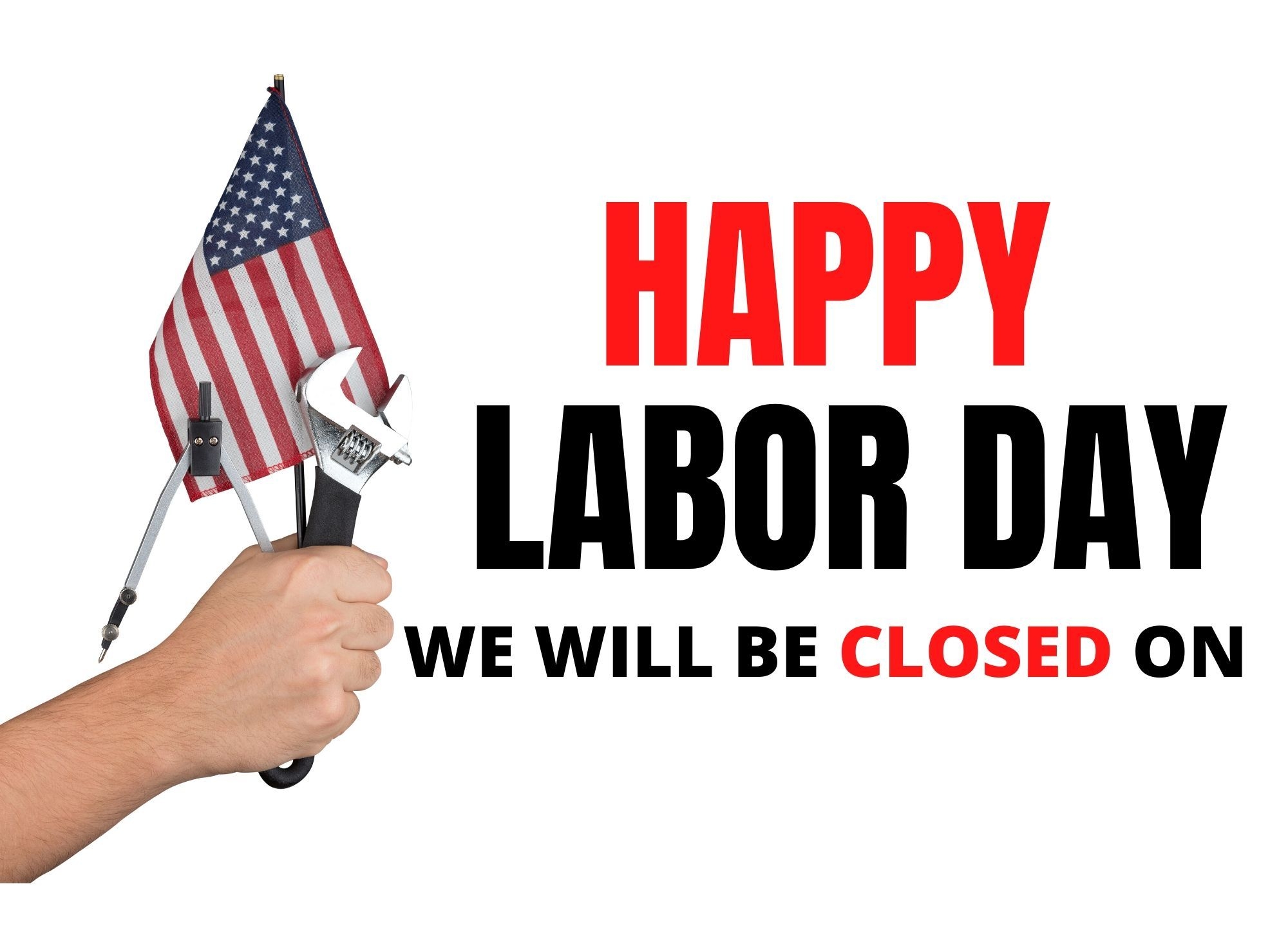 Free Printable Labor Day Closed Sign Template Dev onallcylinders