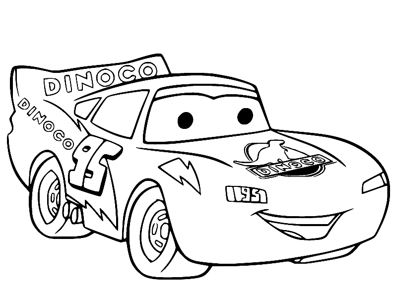 Free Printable Lightning McQueen Coloring Page Free Printable 