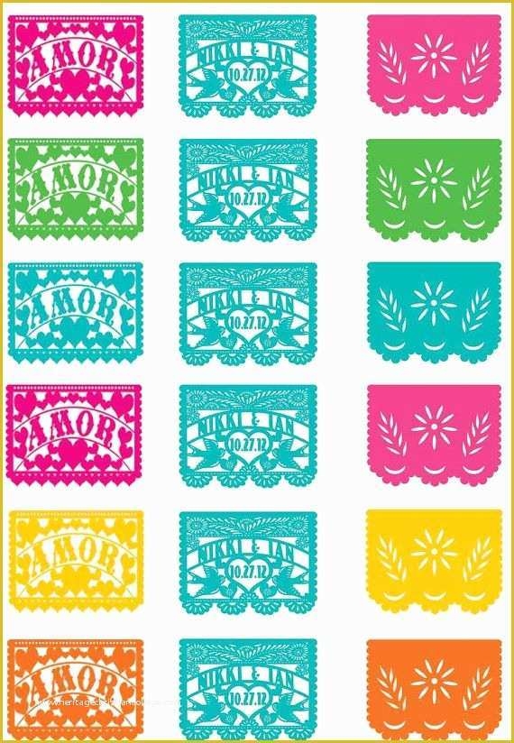Free Printable Papel Picado Template Of Papel Picado Templates Pdf