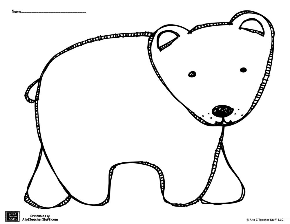 Free Printable Polar Bear Template Web The Polar Bear Worksheets 