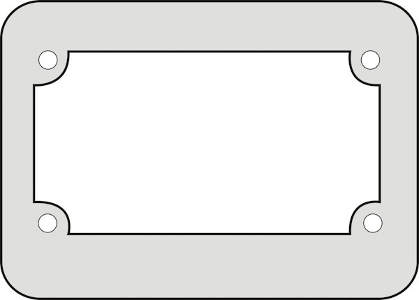 Free Printable Printable License Plate Template Printable Templates
