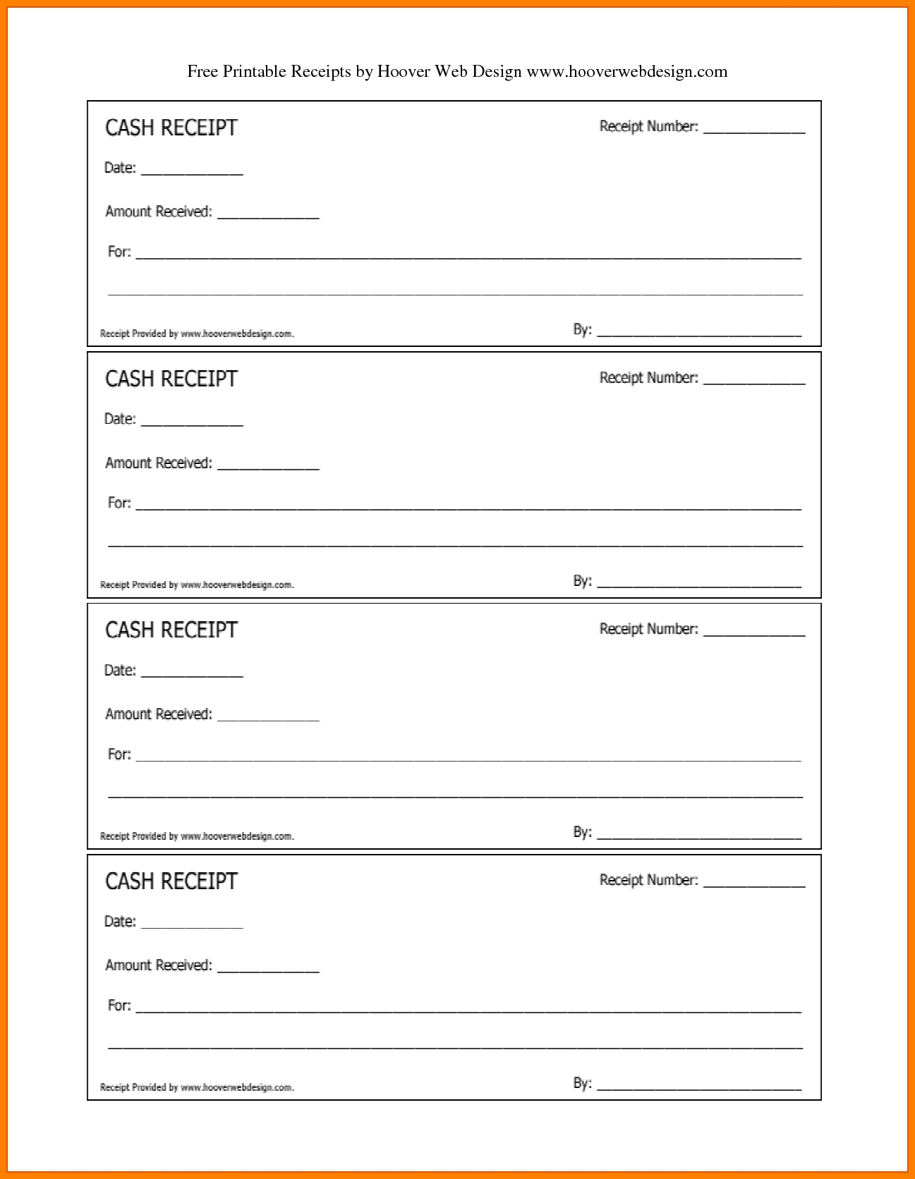Free Printable Receipt Book Template Printable Templates