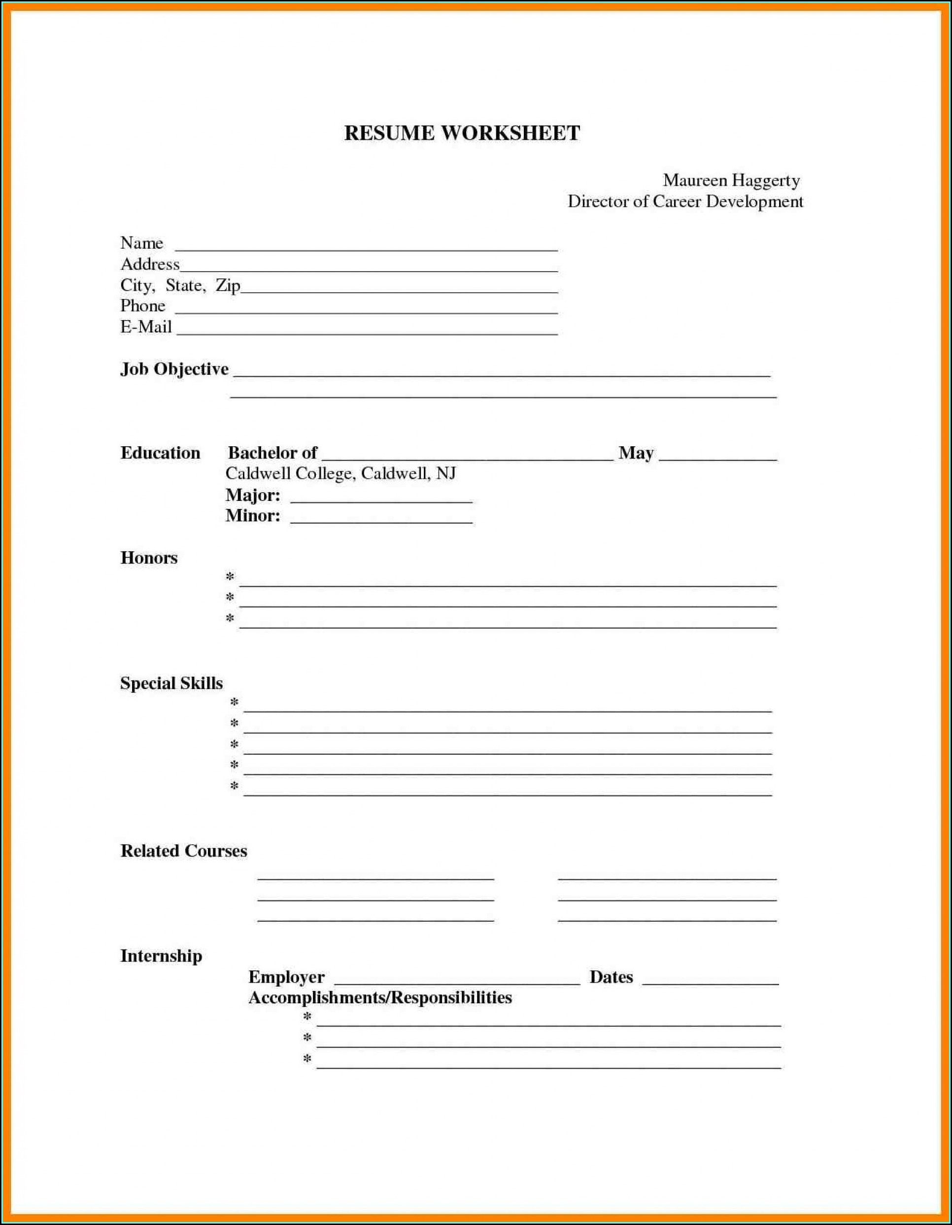 Free Printable Resume Template Pdf Resume Resume Examples dP9lJKWVRD