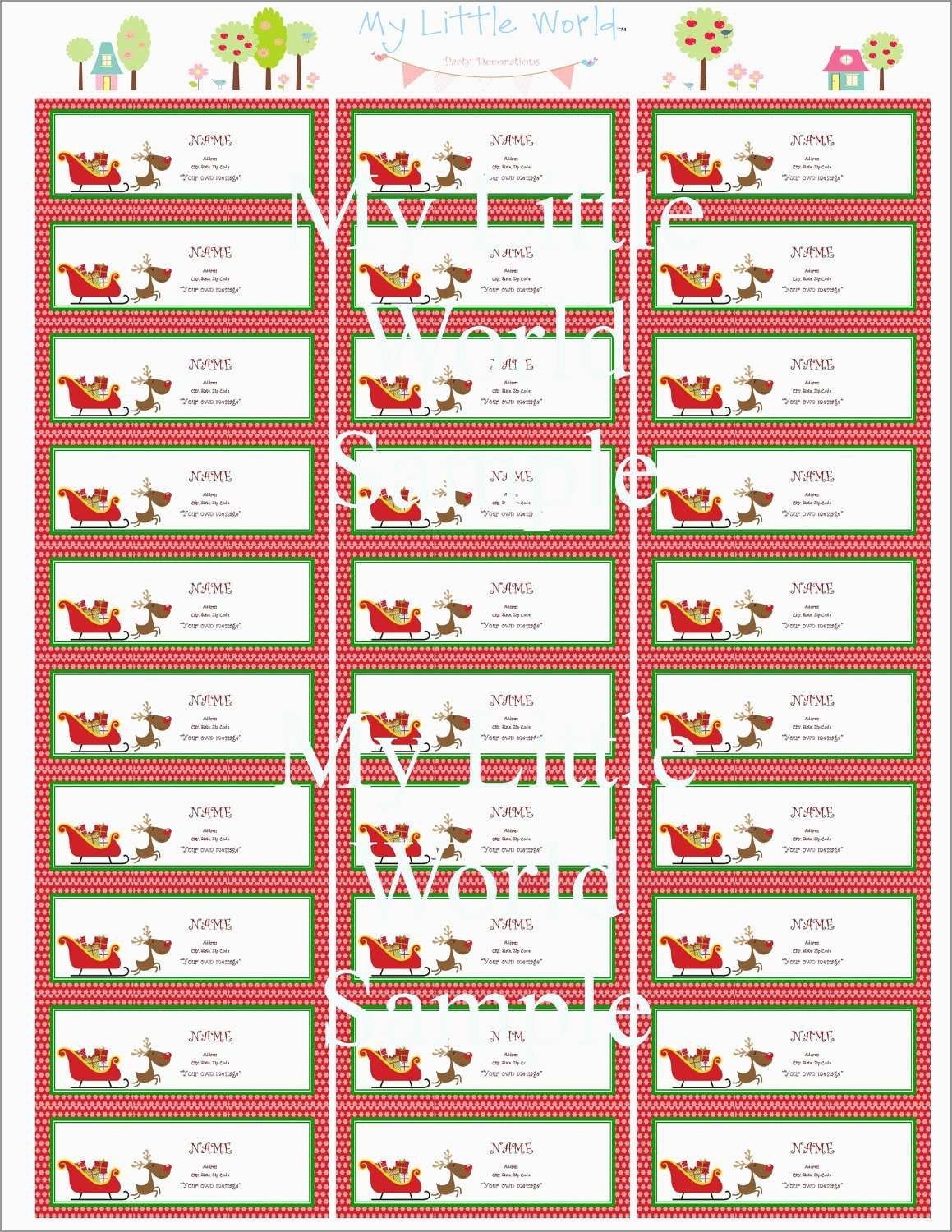 Free Printable Return Address Labels Templates Sarseh