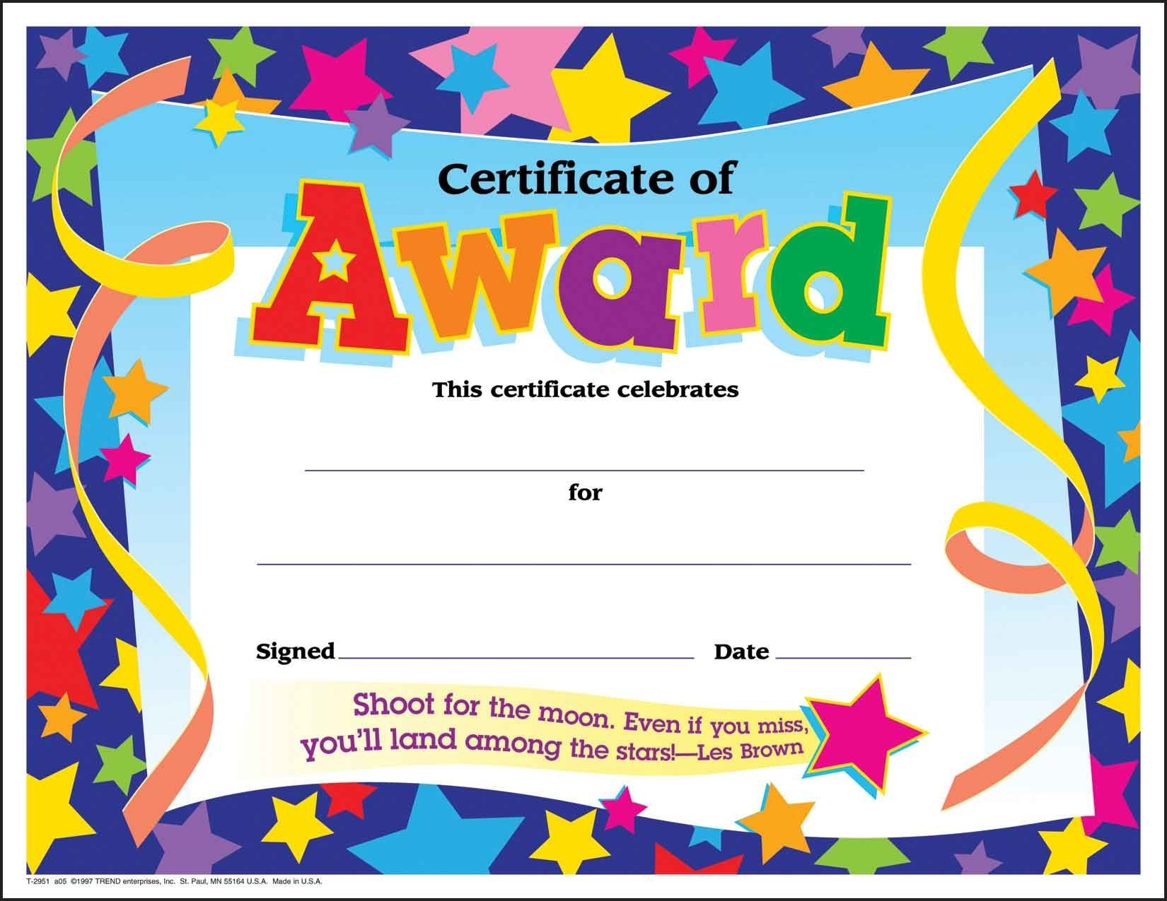 Free Printable School Certificates Templates Free Printable