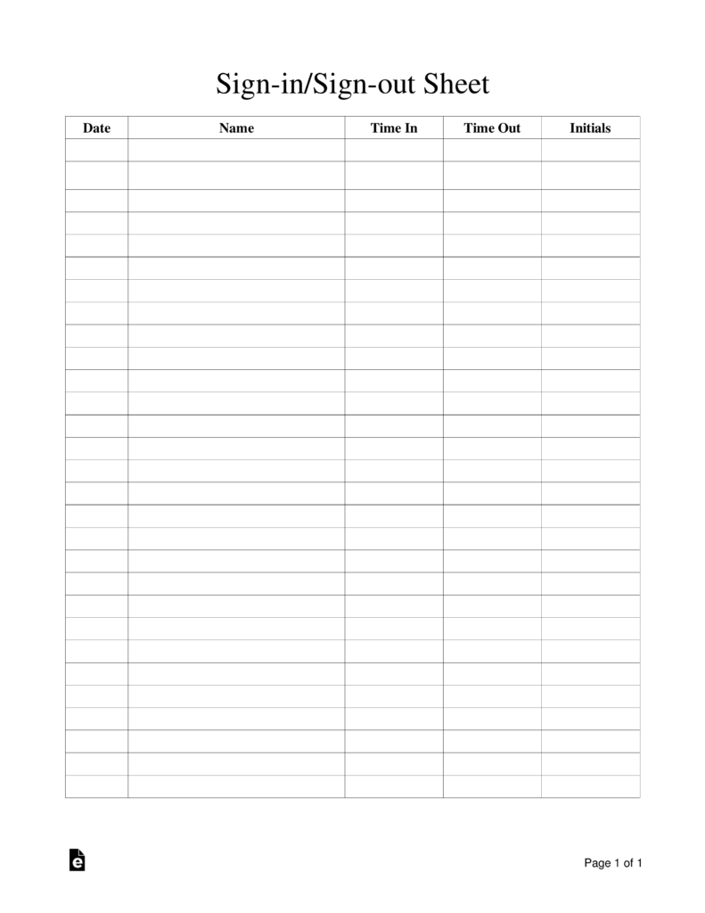 Free Printable Sign In Sheet Template Word 2024 2025 Calendar 