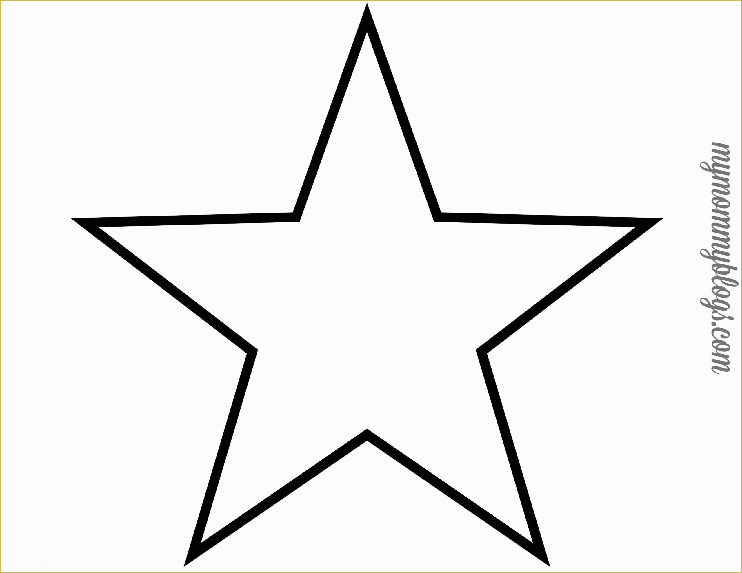 Free Printable Star Template Of 8 Inch Star Pattern Use The Printable 