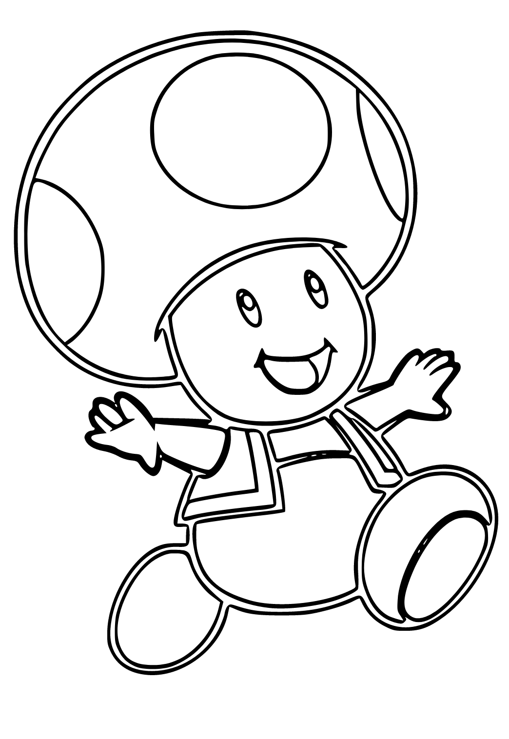 Free Printable Super Mario Mushroom Coloring Page Sheet And Picture 