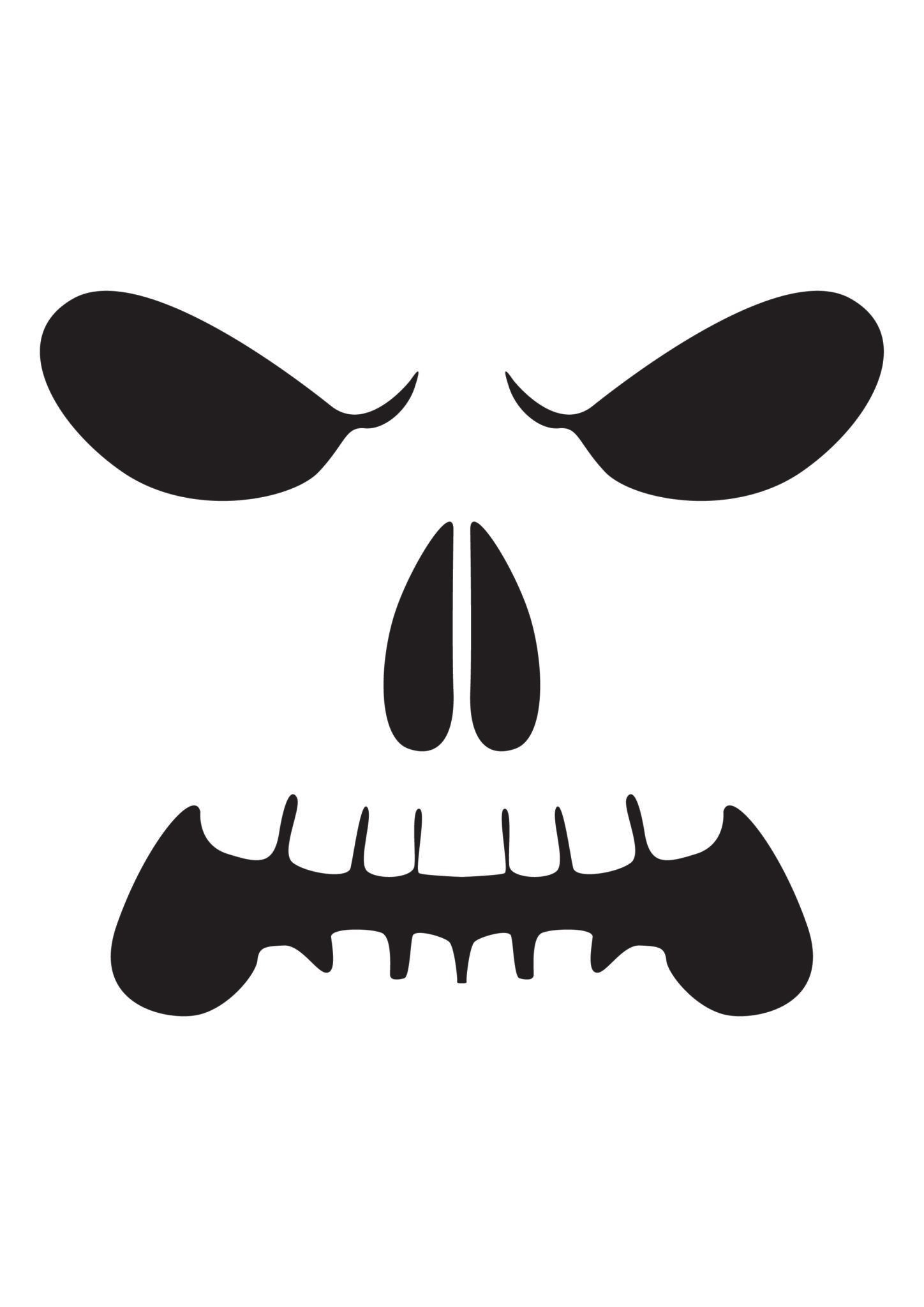 Free Pumpkin Carving Patterns Printable Template Printable Templates