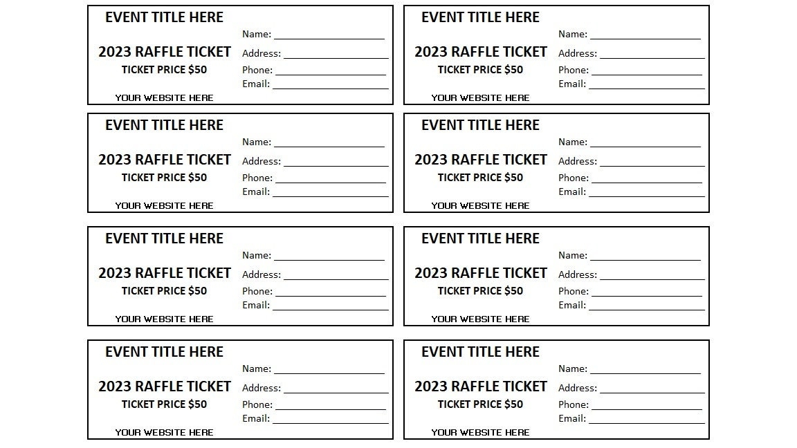 Free Raffle Ticket Template PDF Templates Jotform 60 OFF