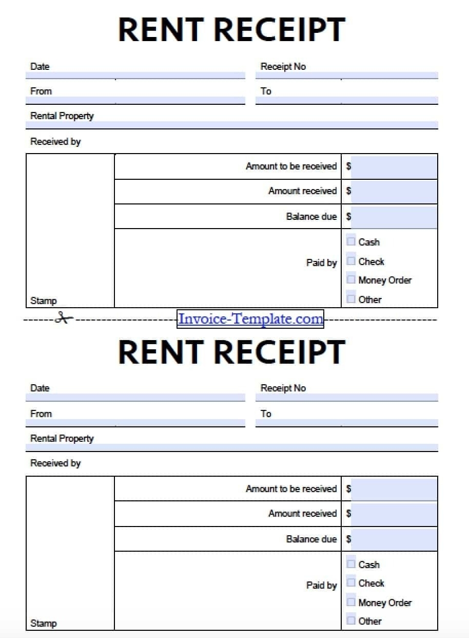 Free Rent Receipt Template Mac Lazine Free Printable Rent Receipt 