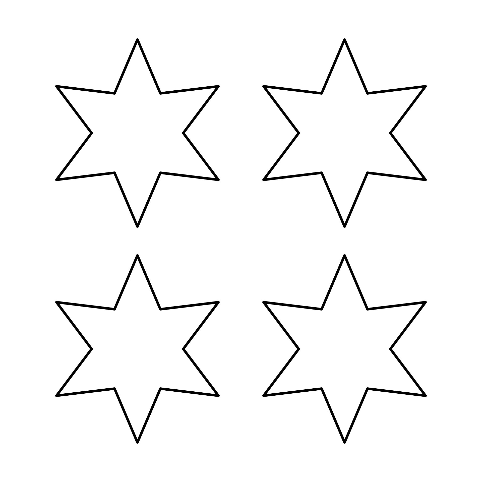 Free Template Of Stars Printable Best Templates Resources