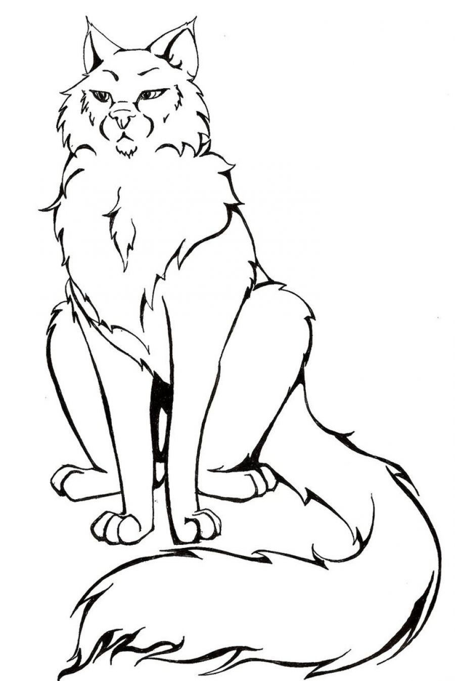 Free Warrior Cats Coloring Page Download Free Warrior Cats Coloring 