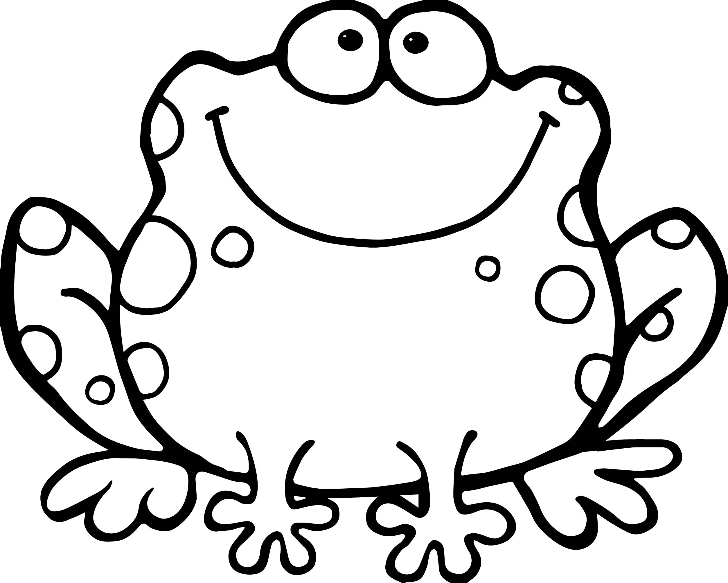 Frogs Coloring Pages Learny Kids