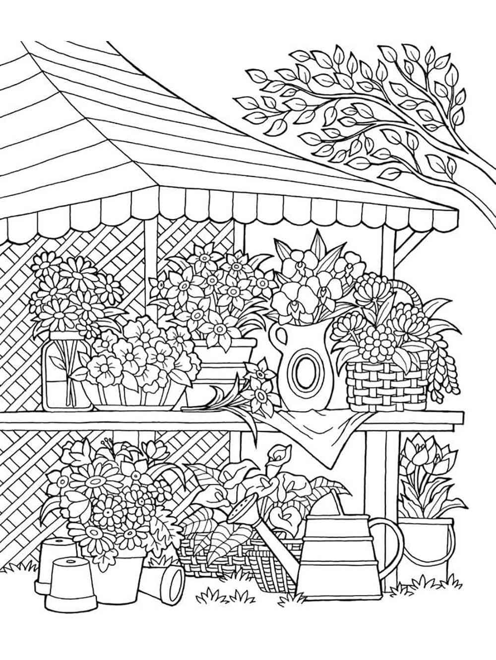 Garden Coloring Pages