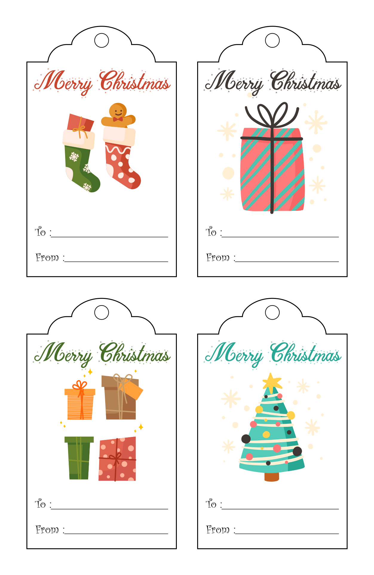 Gift Tag Template Printable Free Printable Templates