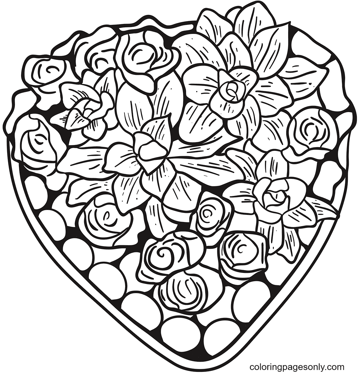 Heart Coloring Pages Coloring Pages For Kids And Adults