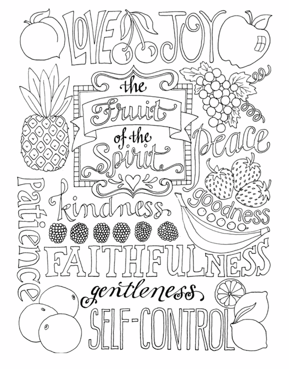 Holy Spirit Coloring Page Unique Fruit The Spirit Coloring Page Sheets 