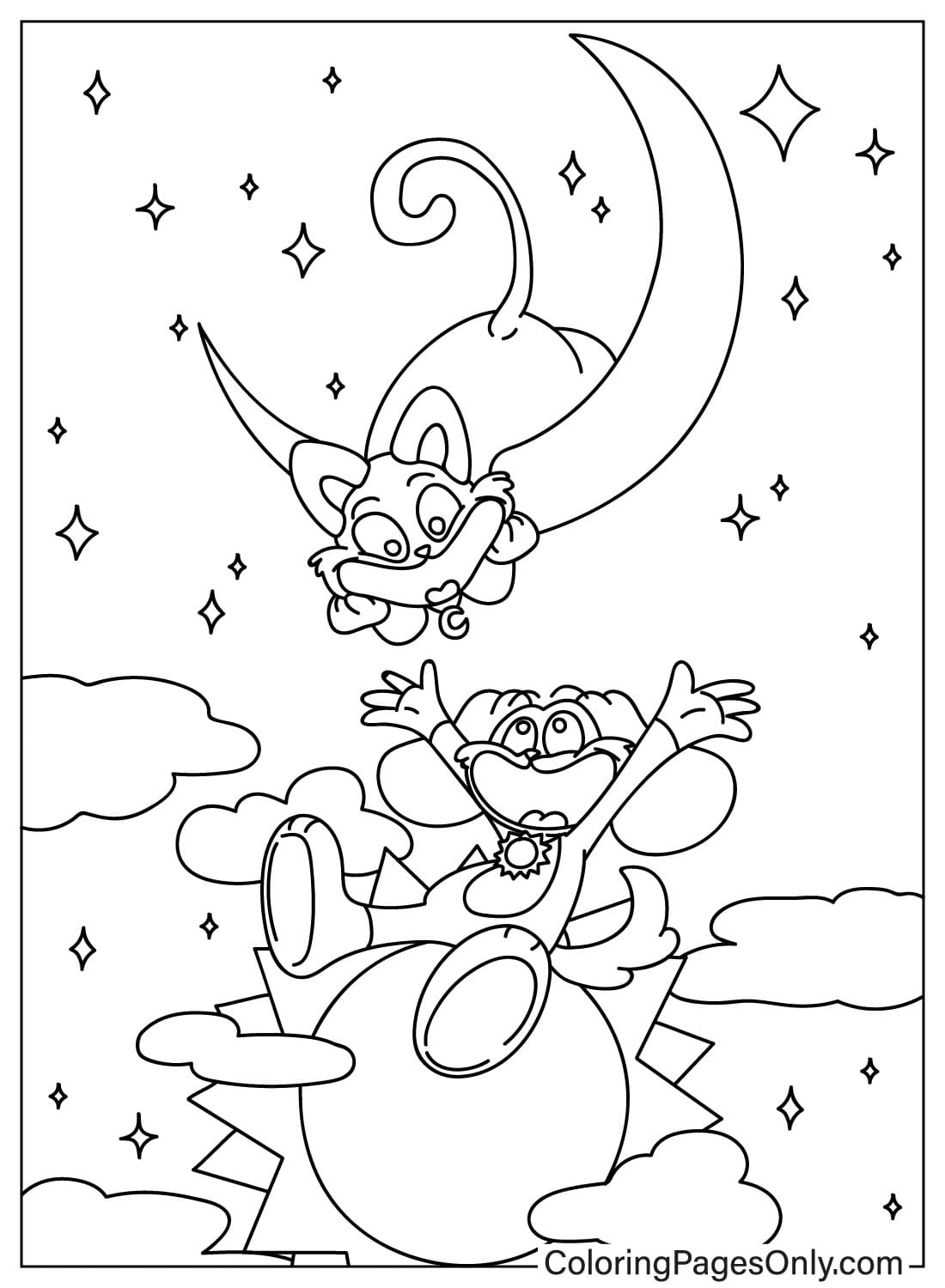 Hoppy Hopscotch Coloring Page Free Printable Coloring Pages