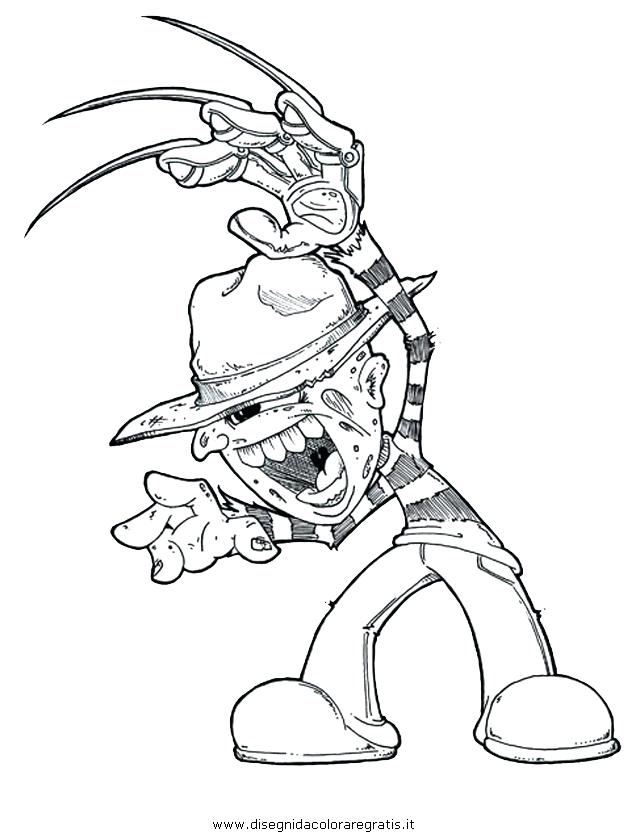 Horror Movie Coloring Pages At GetColorings Free Printable 