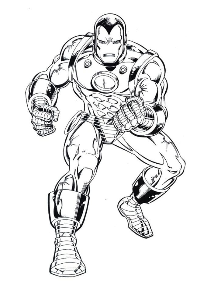 Iron Man 3 Coloring Page Free Printable Coloring Pages For Kids