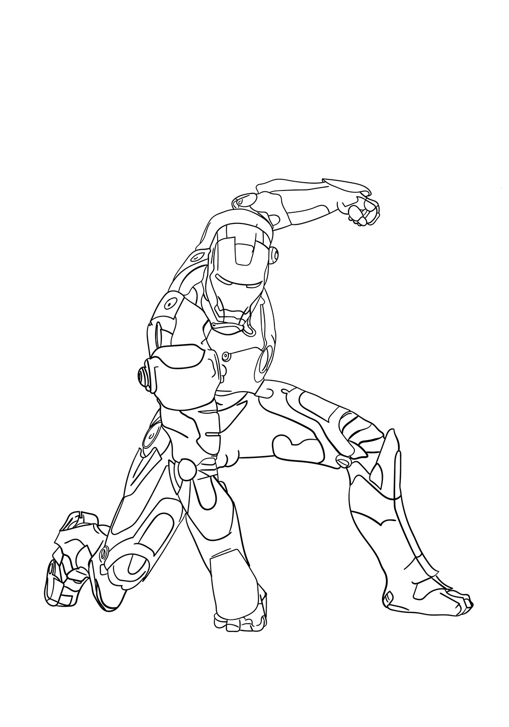 Iron Man Coloring Page Free Printable Coloring Pages For Kids