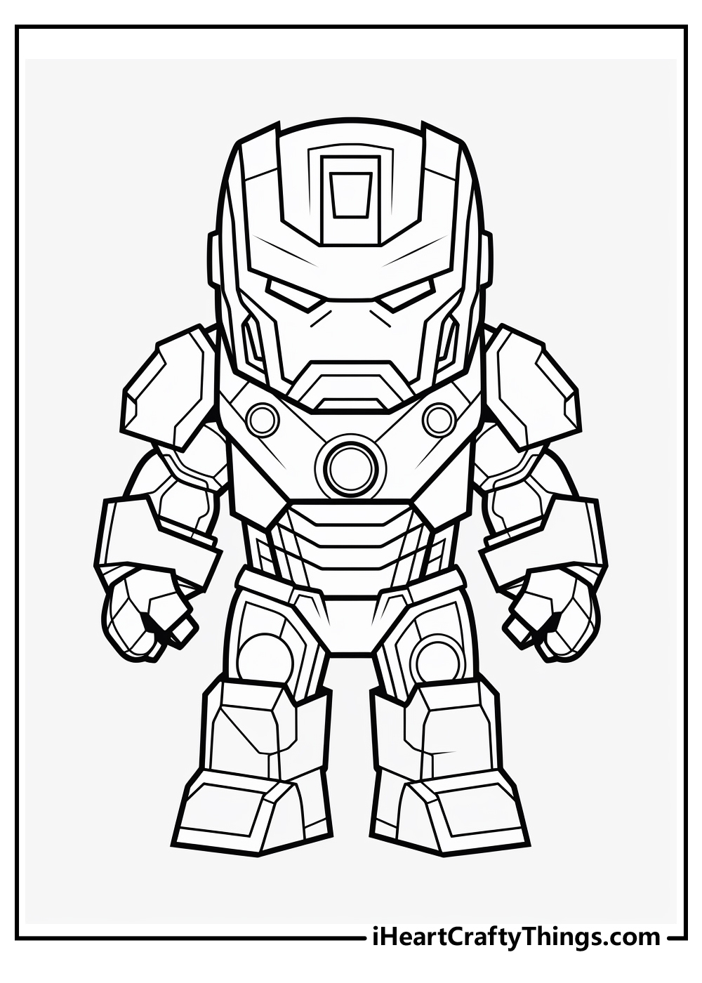 Iron Man Coloring Pictures Printable Infoupdate