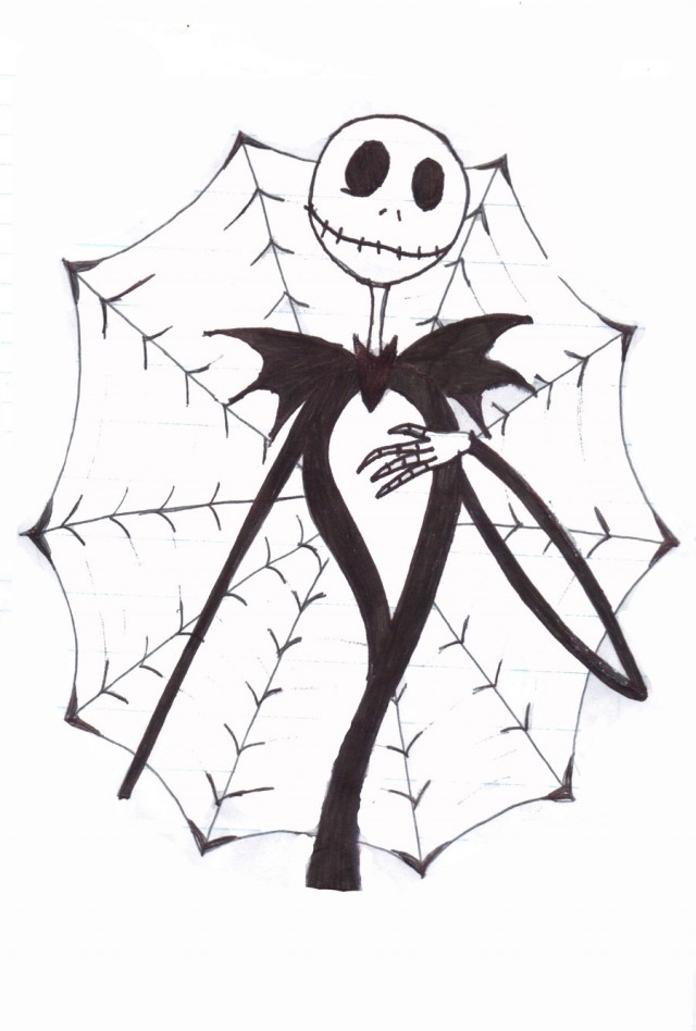 Jack Skeleton Coloring Pages At GetColorings Free Printable 