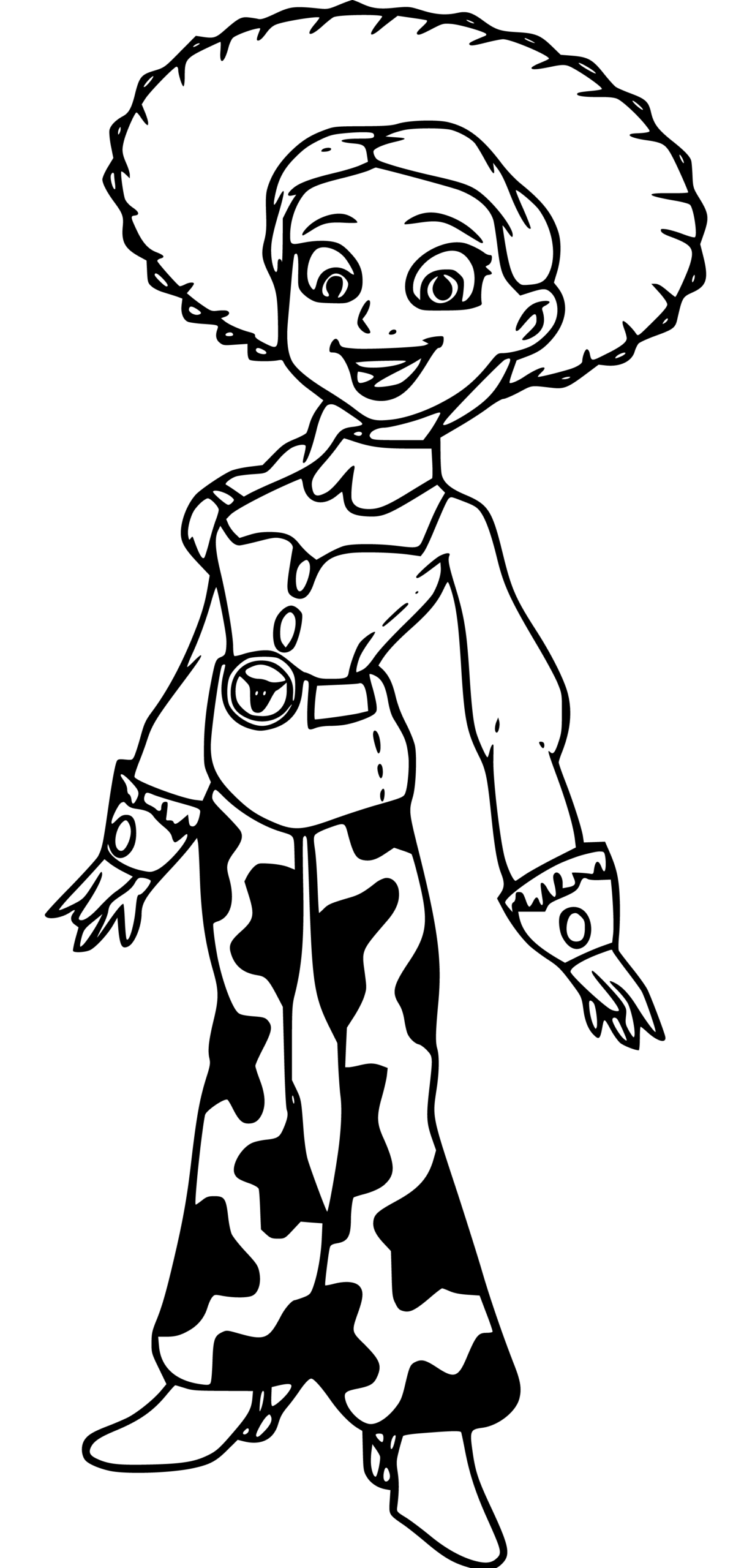 Jessie Toy Story Coloring Pages 10 Printable Sheets Simple To Draw 