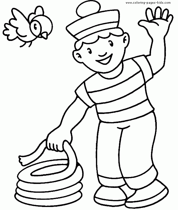 Kid Coloring Page Free Printable Coloring Sheets For Kids 