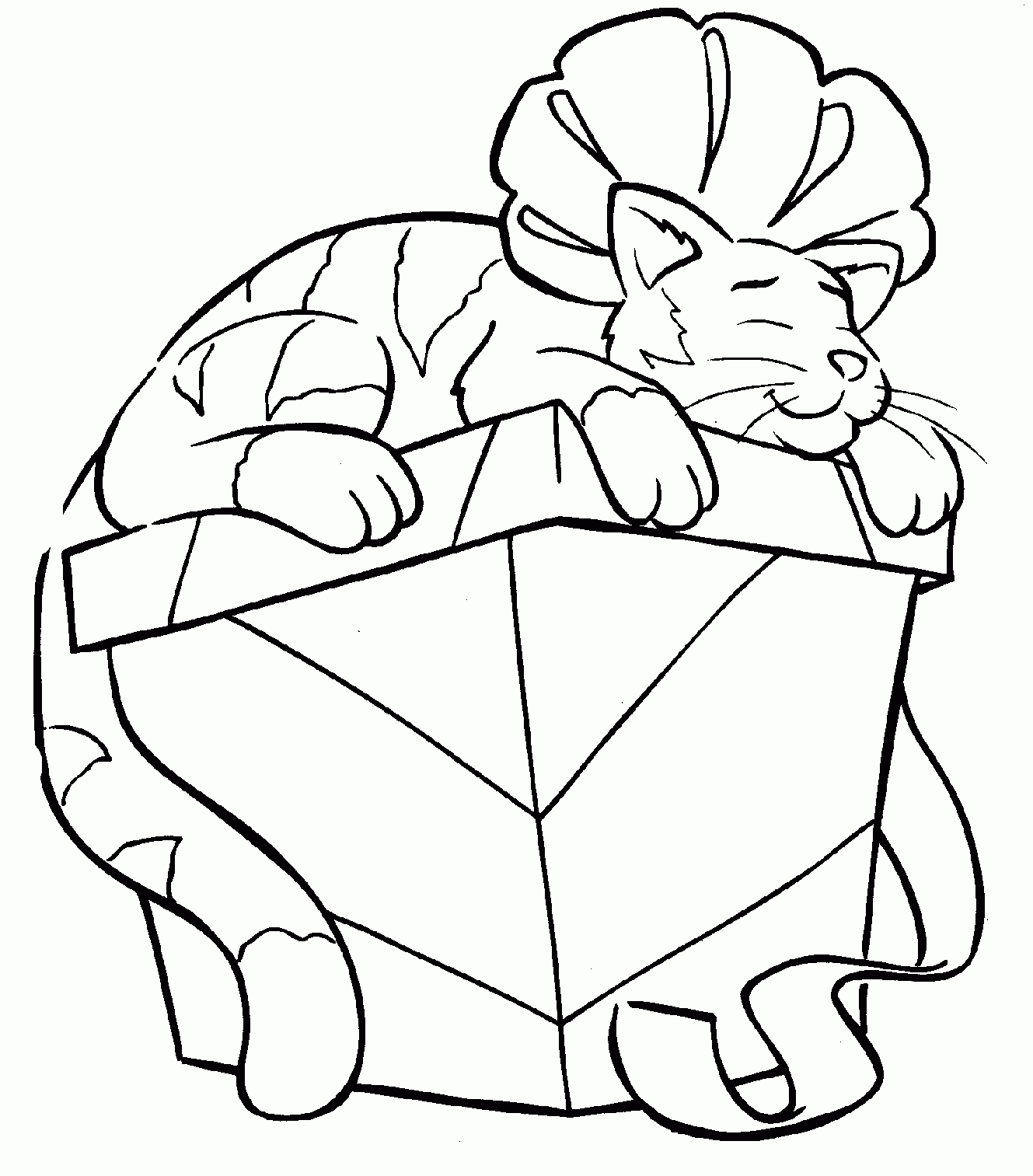 Kitten Coloring Pages