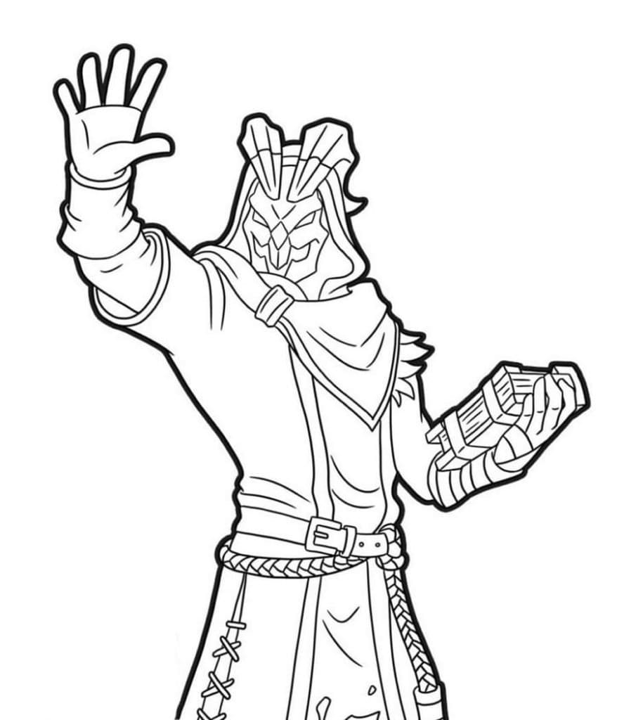 Klombo From Fortnite Coloring Page Free Printable Coloring Pages For Kids