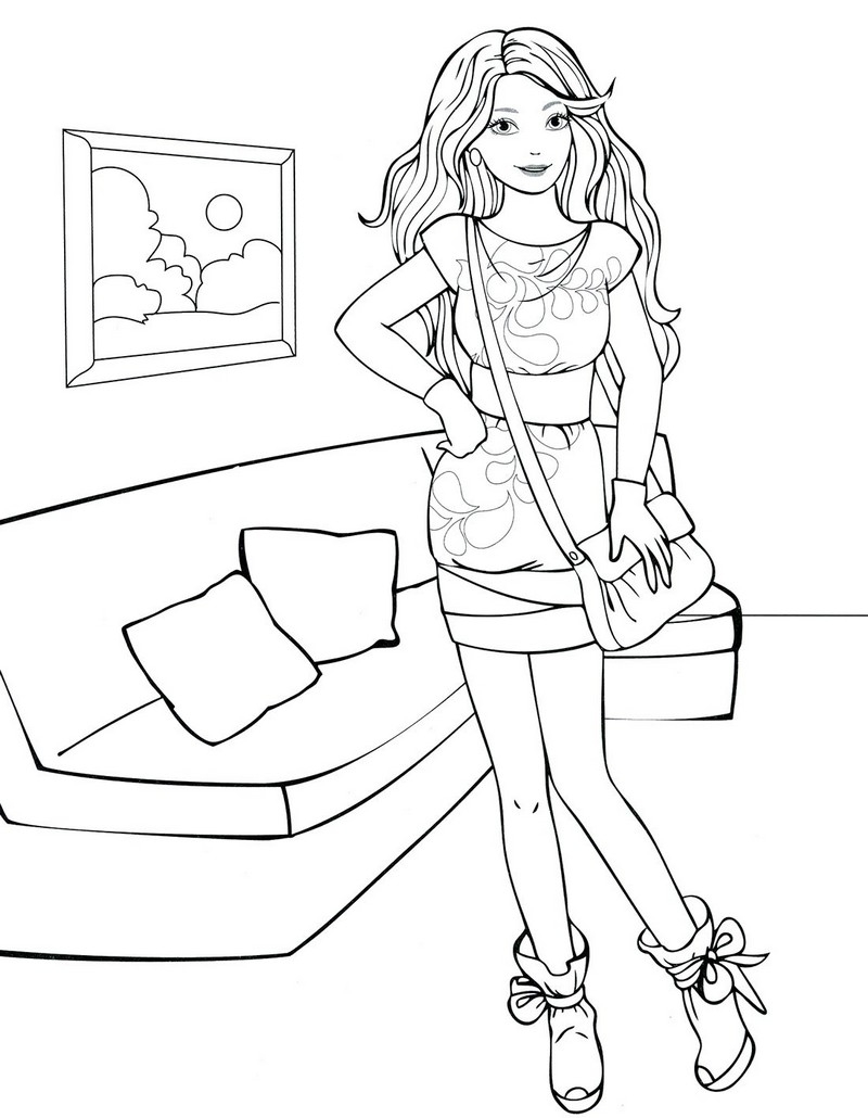 Ladies Coloring Pages To Download And Print For Free
