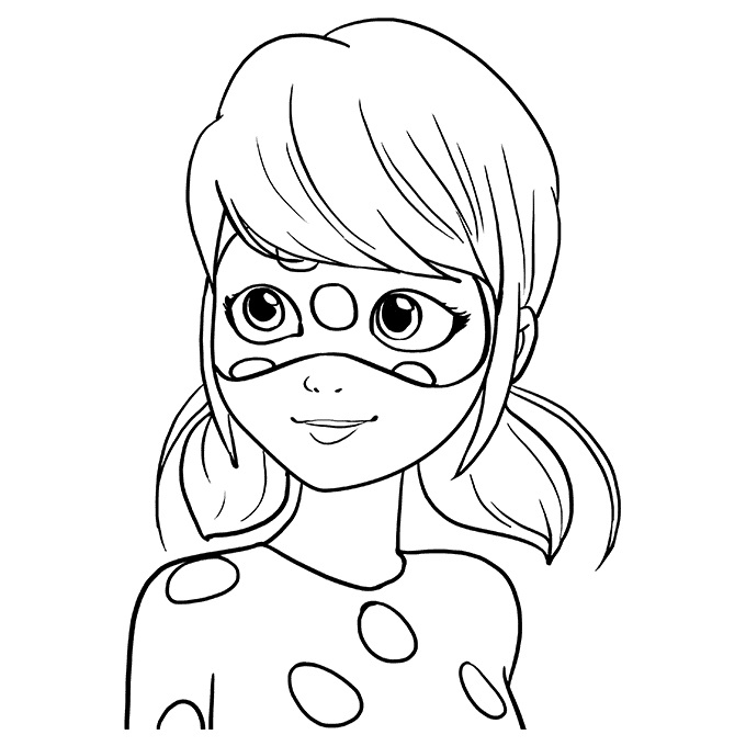 Ladybug Miraculous Coloring Pages Coloring Book 