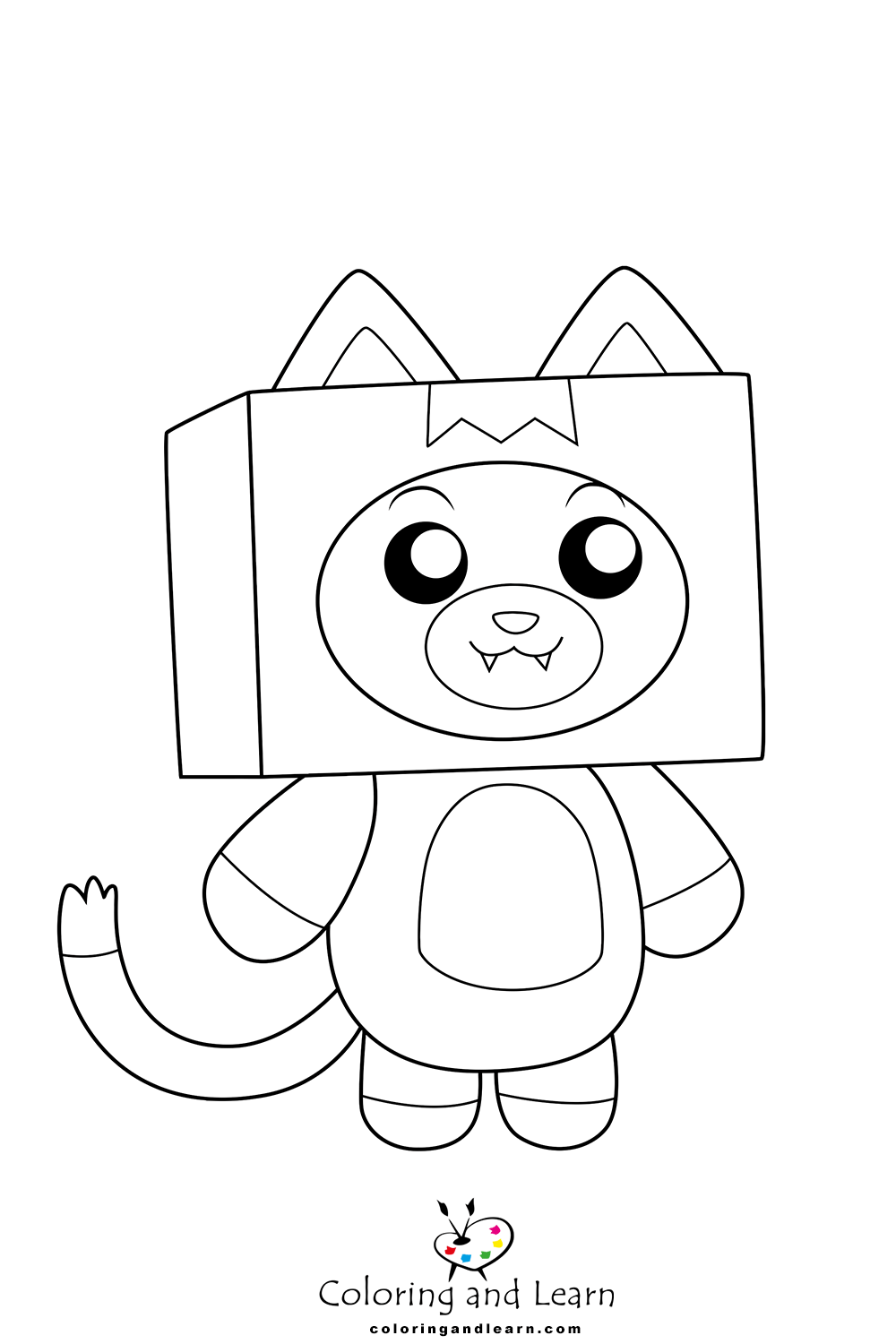 LankyBox Coloring Pages FREE 2025 Coloring And Learn
