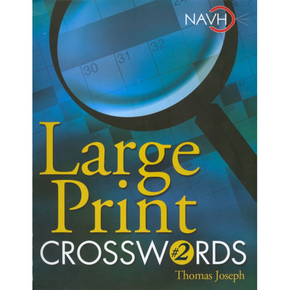 Large Print Crosswords No 2 Large Print Crosswords No 2