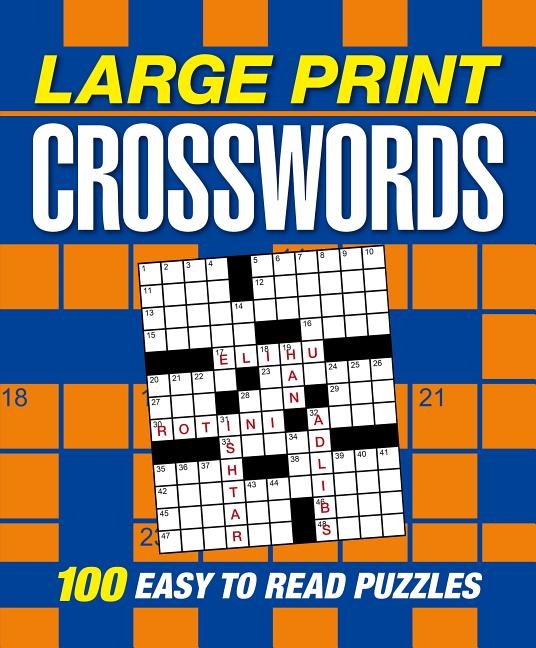 Large Print Crosswords The Book Cellar