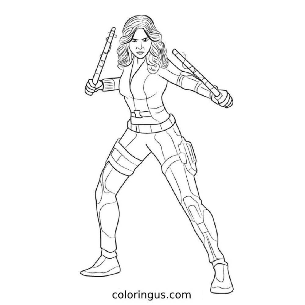Marvel Coloring Pages Free Printable PDF 