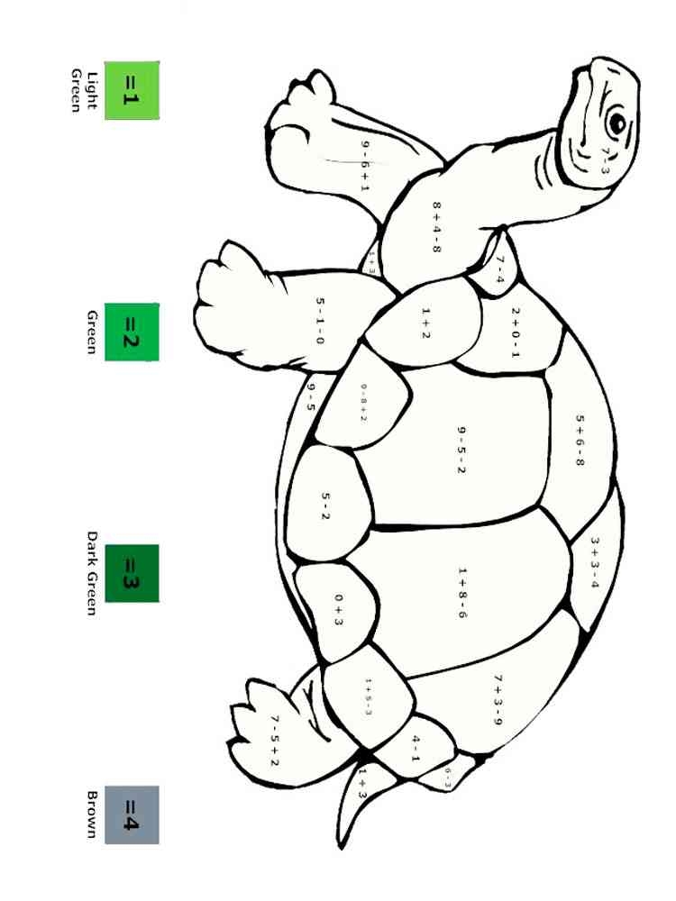 Math Coloring Pages