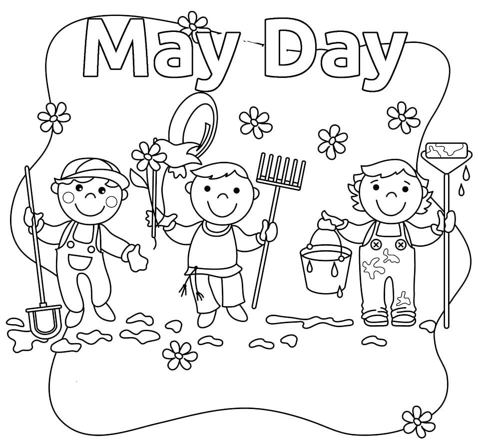 May Coloring Page Free Printable Coloring Pages For Kids