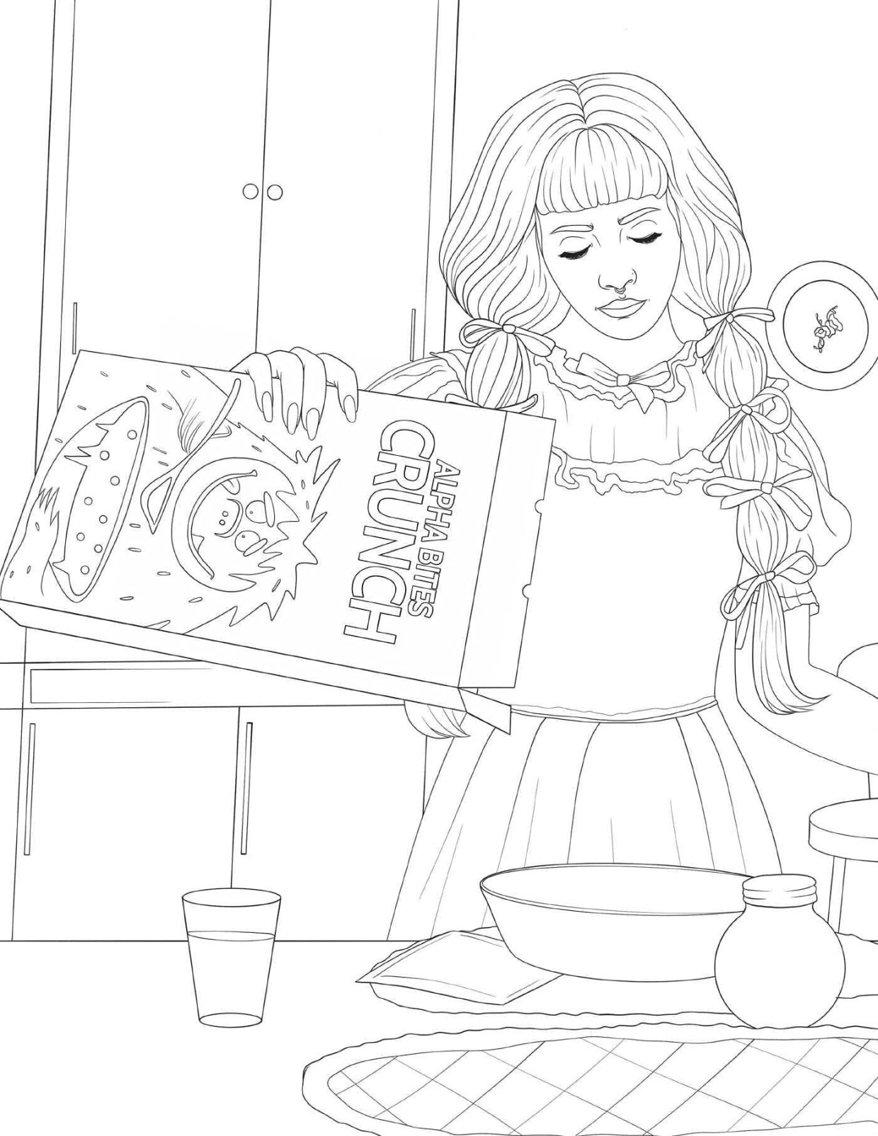 Melanie Martinez Coloring Pages Printable And Easy For Kids