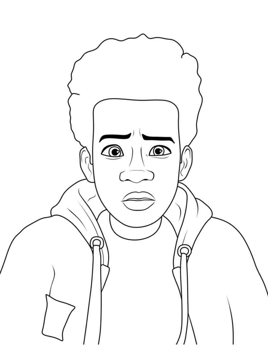 Miles Morales Coloring Pages