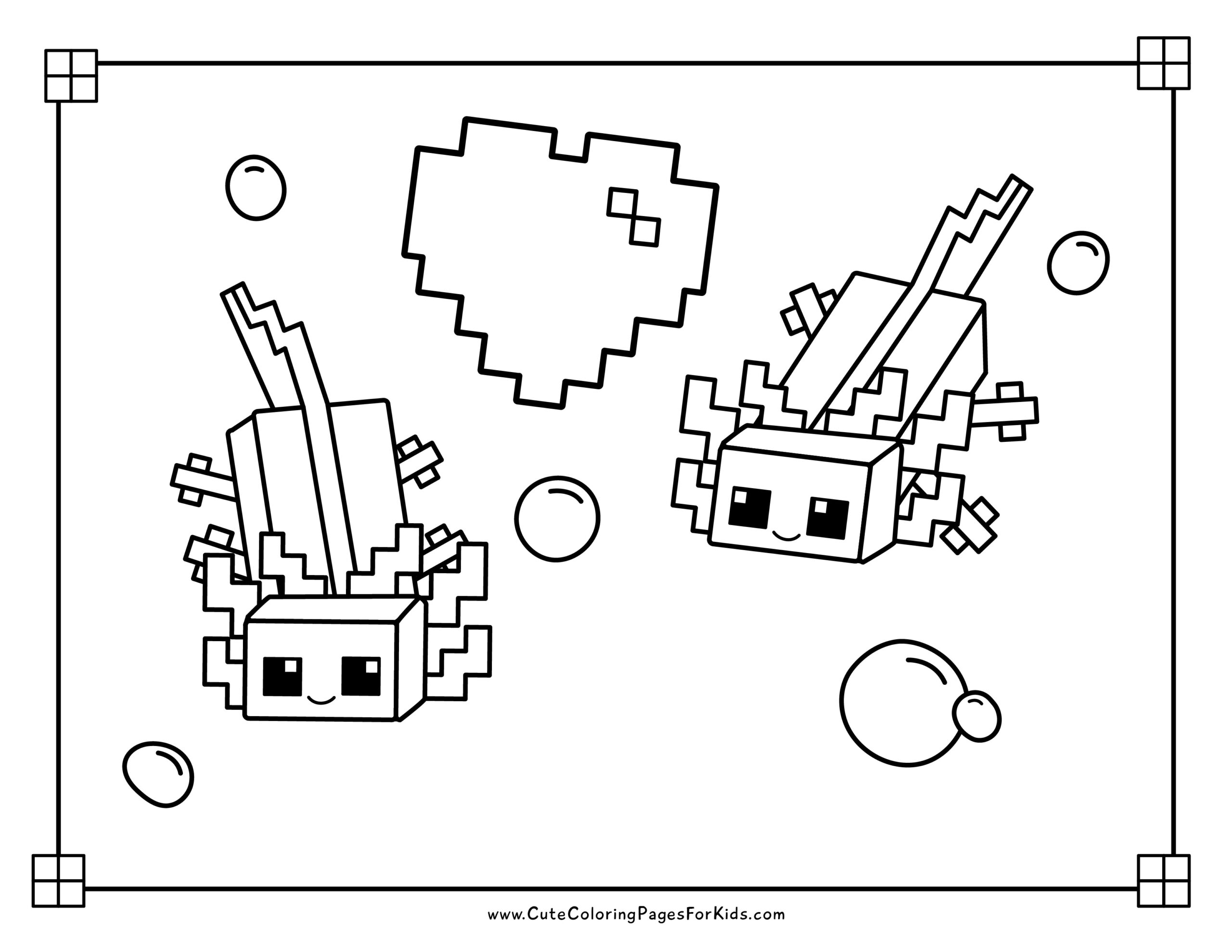 Minecraft Coloring Pages Cute Coloring Pages For Kids
